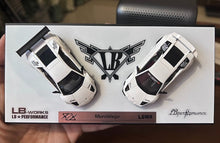 Load image into Gallery viewer, 404Error 1:64 White Murcielago LBWK Sports Model Diecast Resin Car Set New Collection