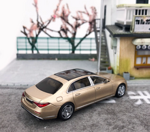 Load image into Gallery viewer, ARBox 1:64 Gold 2021 S680 Maybach Luxury Sedan Model Diecast Metal Car New
