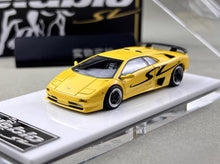 Load image into Gallery viewer, MT 1:64 Yellow Diablo SV Racing Sports Model Diecast Metal Car New Collection