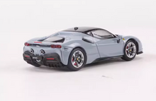 Load image into Gallery viewer, SOLO 1:64 Gray SF90 Super Racing Sports Model Diecast Metal Car New