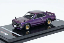 Load image into Gallery viewer, Inno 1:64 Purple 2000 KPGC10 Sports Model Diecast Metal Car New