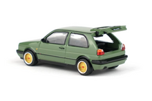 Load image into Gallery viewer, Poprace 1:64 Green Golf GTI MK2 Racing Sports Model Toy Diecast Metal Car New Collection