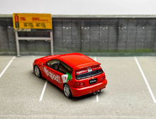 Load image into Gallery viewer, SW 1:64 Red JDM EG6 Civic Hatchback Racing Sports Model Diecast Metal Car BN