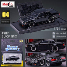 Load image into Gallery viewer, Maisto 1:64 Black 1987 GNX Muscle Racing Sports Model Toy Diecast Metal Car