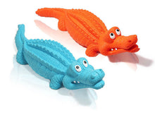 Load image into Gallery viewer, Dog Squeaky Toys Chew Rubber Crocodile Pet Play Fetch Reduce Anxiety Durable PET