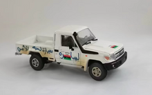 Load image into Gallery viewer, RM 1:64 White LC79 Pickup Truck Middle East Model Diecast Metal Car New