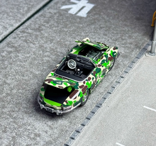 Load image into Gallery viewer, ZF 1:64 300SL W198 Camo Classic Sports Model Diecast Metal Car New