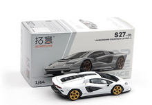 Load image into Gallery viewer, Poprace 1:64 White LPi800-4 Countach Racing Sports Model Diecast Metal Car New Collection