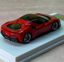 Load image into Gallery viewer, LF 1:64 Red SF90 Stradale Super Racing Sports Model Diecast Metal Car New
