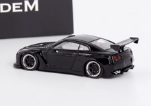 Load image into Gallery viewer, 1:64 Flame Black JDM GTR R35 Pandem Sports Model Diecast Metal Car New Collection