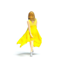 Load image into Gallery viewer, 1:64 Painted Figure Mini Model Miniature Resin Diorama Lady Flowing Long Skirt