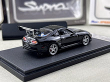 Load image into Gallery viewer, FS 1:64 Black Supra A80 Targa Convertible Sports Model Diecast Metal Car New Collection