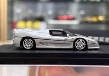 Load image into Gallery viewer, NA 1:64 Silver F50 Racing Sports Model Diecast Resin Car New Collection
