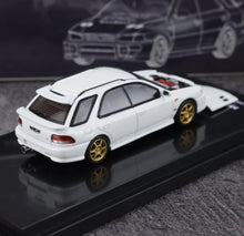 Load image into Gallery viewer, MH 1:64 JDM White Impreza WRX STI VI Wagon Sports Model Diecast Metal Car New Collection