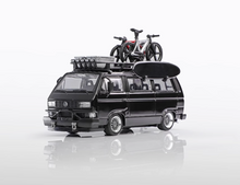 Load image into Gallery viewer, Mortal 1:64 HEC Black VW T3 Multi Van Camper Sport Model Diecast Metal Car New Collection