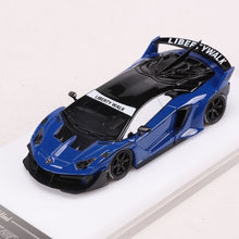Load image into Gallery viewer, ScaleMini 1:64 Blue Aventador LP700-4 LBWK EVO GT Model Diecast Resin Car
