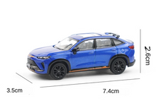 Load image into Gallery viewer, XCARTOYS 1:64 Blue Haval H6S Sports SUV Off Road Vehicle Model Toy Metal Car