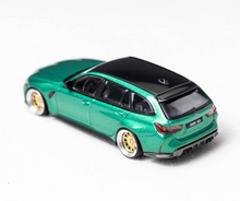 Load image into Gallery viewer, DM 1:64 Green M3 Wagon Touring Sports Model Diecast Metal Car New Collection