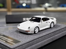 Load image into Gallery viewer, DPM 1:64 White 959 Classic Racing Sports Model Diecast Resin Car New Collection