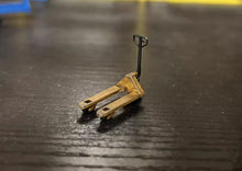 Load image into Gallery viewer, 1:64 Painted Figure Model Miniature Resin Sand Hydraulic Forklift Toy Tray Collection