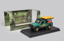 Load image into Gallery viewer, AB 1:64 Green Cab Land Cruiser LC79 Pickup Truck Model Diecast Metal Car New Collection