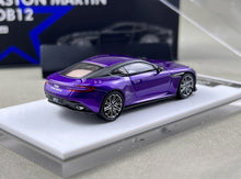 Load image into Gallery viewer, ATS 1:64 Purple Martin DB12 Coupe Luxury Sports Model Diecast Metal Car New Collection