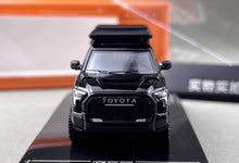 Load image into Gallery viewer, GCD 1:64 Black Tundra Pickup Truck MK3 XK70 TRD Pro Model Diecast Metal Car