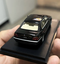 Load image into Gallery viewer, AR 1:64 Black BMW 750iL E38 Luxury Sedan Sports Model Diecast Metal Car New Collection