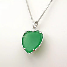 Load image into Gallery viewer, Nature Jade Love Pendant Necklace Gift Jewelry charm Blessing Adore Jewelry c