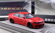 Load image into Gallery viewer, Elite 1:64 Red Charger SRT Engine Sedan Sports Model Diecast Metal Car New Collection