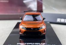Load image into Gallery viewer, MH 1:64 JDM Orange Civic FL5 R Sports Model Diecast Metal Car New Collection