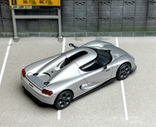 Load image into Gallery viewer, Tarmac 1:64 Silver CC850 Super Racing Sports Model Diecast Metal Car New Collection
