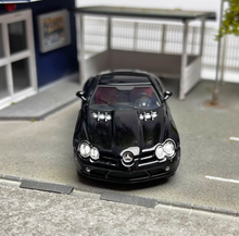 Load image into Gallery viewer, SH 1:64 Black SLR Mclaren Coupe Racing Sports Model Diecast Metal Car BN