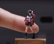 Load image into Gallery viewer, 1:64 Painted Figure Model Miniature Resin Diorama Scene Motorcycle Style Girl
