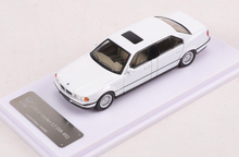 Load image into Gallery viewer, DCM 1:64 White 1998-01 E38 L7 728il Luxury Sedan Model Diecast Metal Car New