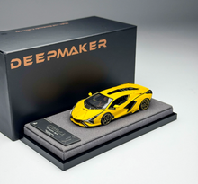 Load image into Gallery viewer, Deepmaker 1:64 Yellow Sian FKP 37 Sports Model Diecast Resin Car New Collection