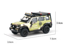 Load image into Gallery viewer, XCARTOYS 1:64 Tank 300 Forest Camp Sports ORV SUV Model Diecast Metal Car New Collection