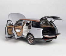 Load image into Gallery viewer, LCD 1:18 Silver 2022 Range Rover SV SUV Sports Model Diecast Metal Car New Collection