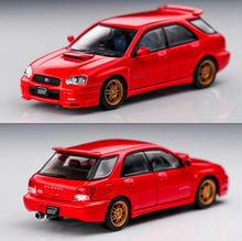 Load image into Gallery viewer, 1:64 Furuya Red Impreza WRX STI VIII 8 Wagon Sport Model Diecast Metal Car