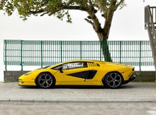 Load image into Gallery viewer, HH 1:64 Yellow Countach LPi800-4 Racing Sports Model Diecast Metal Car New Collection