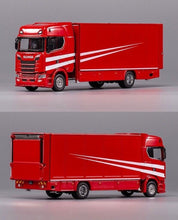 Load image into Gallery viewer, GCD 1:64 Red Scania S730 Enclosed Double Deck Tow Truck Model Diecast Metal