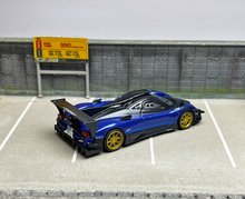 Load image into Gallery viewer, CM 1:64 Blue Zonda Super Racing Sports Model Diecast Metal Car