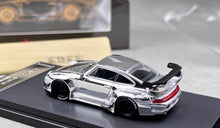 Load image into Gallery viewer, Star 1:64 Plated Silver RWB 911 993 GT Sports Model Diecast Metal Car New