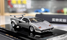 Load image into Gallery viewer, Deepmaker 1:64 Silver Countach LP5000s Sports Model Diecast Resin Car New Collection