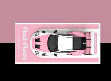 Load image into Gallery viewer, TM 1:64 Pink T1 992 GT3 RS Figure Flatbed Trailer Model Diecast Metal Car New Collection