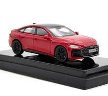 Load image into Gallery viewer, Stock 1:64 Red A5L Sedan Sports Model Diecast Metal Car New Collection