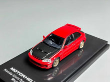 Load image into Gallery viewer, MH 1:64 Red JDM Civic Type R EK9 Mugen Sports Model Diecast Metal Car New Collection