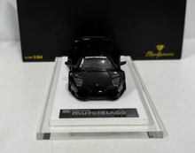 Load image into Gallery viewer, Onemodel 1:64 Black LP670-4 Murcielago LB Sports Model Diecast Resin Car New Collection