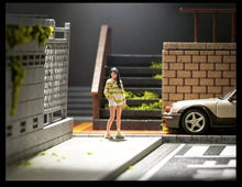 Load image into Gallery viewer, 1:64 Painted Figure Mini Model Toy Miniature Car Scenes Resin Girl Caual Wear
