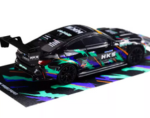 Load image into Gallery viewer, TM 1:64 Black HKS M4 Coupe Racing Sports Model Diecast Metal Car New Collection
